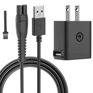 BENSN 5V1A Charger Compatible with Philips Norelco One Blade QP2724 QP2834 QP1924, Fit for Phillips QP6542 QP6552 QP4631 QP6507 QP6552 QP4530 MG5910 MG7910 MG9510 Electric Trimmer Charging Cord