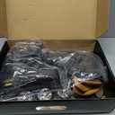 Inline Skates for Men Urban - Freeride Slalom City Street Skating, Hard Boot ABEC-9 Bearing Ankle Support, Bonus Insoles Laces (US 7.5-8)