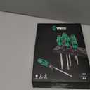 WERA 05105650001 334/6 Rack Screwdriver Set Kraftform Plus Lasertip and Rack, 6 Pieces (One Size)