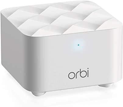 Orbi RBR10 802.11a/b/g/n/ac AC1200 Wireless Mesh Router Voice Control for Alexa and Google (Router Only)