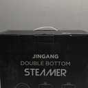 Vegetable Steamer Basket, Stainless Steel Folding Steamer Basket Insert for Veggie Fish Seafood Cooking, Expandable to Fit Various Size Pot (5.1" to 9" Triangle)