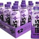 Más+ By Messi Greatest Grape, Sports Drink & Hydration Beverage, Natural Flavors with Vitamins and Electrolytes, No Artificial Sweeteners or Colors, 12-pack