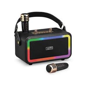 iLive Karaoke+ Wireless Party Speaker, Black