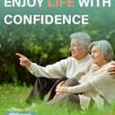 Mens Washable Incontinence Protective Underwear Reusable Bladder Leak Protection Boxer Brief 60 ml Absorbency 1 Pack (Gray, XL)