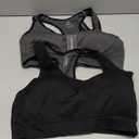 MIRITY Women Racerback Sports Bras - High Impact Workout Gym Activewear Bra, size 2XL