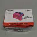 IDAODAN Electric Balloon Pump, Portable Electric Balloon Blower Machine Balloon Air Pump Dual Nozzle Rose Red 110V 600W Balloon Inflator for Party Decorations