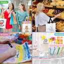 60 Pack Canvas Tote Bag Bulk 13X15 Inch Sublimation Blanks Canvas Tote With Handles for DIY Projects Heat Transfer Vinyl, Personalized Gifts for Women Men, Party Birthday Gift - White
