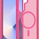 Case for Samsung Galaxy S25 Plus, Military Grade Drop Protection Slim Matte Shockproof Anti-Slip with Wireless Charging Phone Case