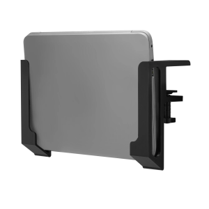 LAPTOP HOLDER FOR SIDE OF DESK, 1.2" / 31MM, ADJUSTABLE WIDTH, IDEAL FOR MACBOOKS, SURFACE, KEYBOARDS, SWITCH, TABLETS & MORE
