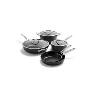 Calphalon Premier™ Hard-Anodized Nonstick Cookware, 5-Piece Pots and Pans Set