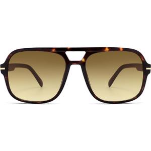 HERJOUR Retro Trendy Square Aviator Sunglasses Womens Mens 70s Classic Vintage Oversized Sun Glasses AR82173