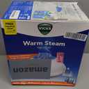 Vicks Warm Steam Vaporizer & Humidifier 1.5 Gallon Tank for Small and Medium Rooms, Night Light, Works with VapoPads and VapoSteam