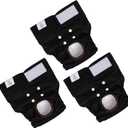 CuteBone Dog Diapers Female Washable Small Medium Large 2 Pack Reusable Doggie Diapers Puppy Period Pants for Doggy Heat Cycle Peeing D60S