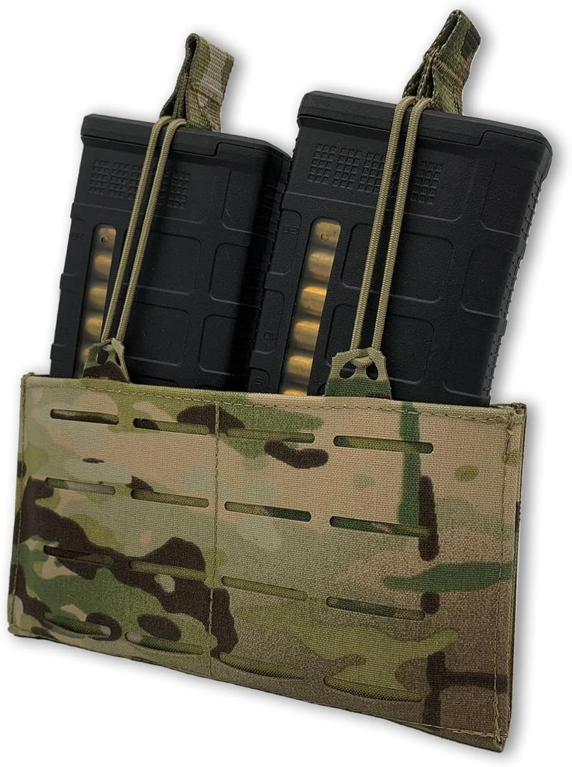 Tac Shield RZR MOLLE 6.8/7.62 Double Speedload Rifle Mag Pouch, OCP