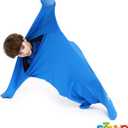 SANHO Premium Sensory Sock,Body Sock,Updated Version, X-Large, 70" L x 28" W, Good for Height: 65"-75" Blue