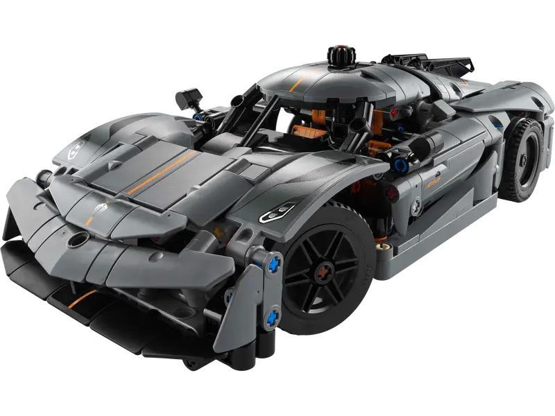 Lego For Children And Adults Koenigsegg Jesko Absolut Grey Hypercar