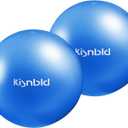 kisnbld Small Exercise Ball, 9 Inch Mini Pilates Ball, Anti Burst and Slip Resistant Mini Yoga Ball for Stability, Fitness, Physical Therapy, Stretching & Core Strength Workout at Home Gym & Office