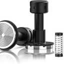 IKAPE V5 58.5MM Impact Espresso Tamper, Coffee Tamper with 15lb / 25lb / 30lb Replacement Springs, Espresso Tamper with Sound Feedback
