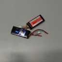 Zeee 2S Lipo Battery 850mAh 7.4V 50C Soft Pack RC Battery with JST Connector for FPV Drone Quadcopter Airplane RC Boat Helicopter RC Car RC Models(2 Pack)