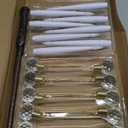 Christmas Tree Candles with Magic Wand 12 Pack Flameless Candles for Christmas Tree Flickering Battery Operated LED Candle for Holiday Home Party Decor with Crystal Ball Hook