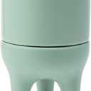 Napco Imports Indoor Outdoor Plant Succulent Herb Flower Pot with Footed Saucer 5.75 Inch