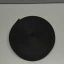 ZOEYES 2 Inch Heavy Duty Nylon Webbing 50 Yards Black Strapping Webbing, Flat Webbing Strap, Great for Dog Leash, Collars, Seat Belt, Backpack, Outdoor DIY Gear Repair