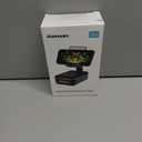 JTEMAN Gifts for Men Women,Cell Phone Stand with Bluetooth Speaker,LED Light,and Lanyard,Cool Tech Gadgets,Unique Birthday Gifts for Men Husband Mom Dad-Blue