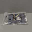 Preboun 3 Pcs Ramadan Mubarak Hanging Banner LED Eid Mubarak Decoration Set 71 x 35.4/11.8 Inch Lighted Black and Gold Moon Lantern Backdrop and Porch Sign Ramadan Mubarak Decoration Outside Outdoor