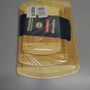 Riveira Two Tone Bamboo Wood Cutting Board  Versatile And Durable: Set Of 3 Pcs Rectangular Wooden Cutting Board  Natural Wooden Cutting Boards For Kitchen  Complete Bamboo Wooden Chopping Board