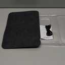 Fast Wireless Charging Mouse Pad 15W, Office Desk Pad with Ultra-Smooth Surface Non-Slip Rubber Base, Waterproof Mousepad for Computers/Office/Work/Home/Pad for iPhone Samsung (Black)