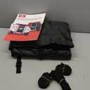 Zettum Bike Cover for Transport 1 to 2 Bike - 600D Travel Bike Covers for Bikes on Rear Bike Rack Heavy Duty & Waterproof, Outdoor Full Bicycle Rack Cover for Single Bikes on Car Hitch (Clear)