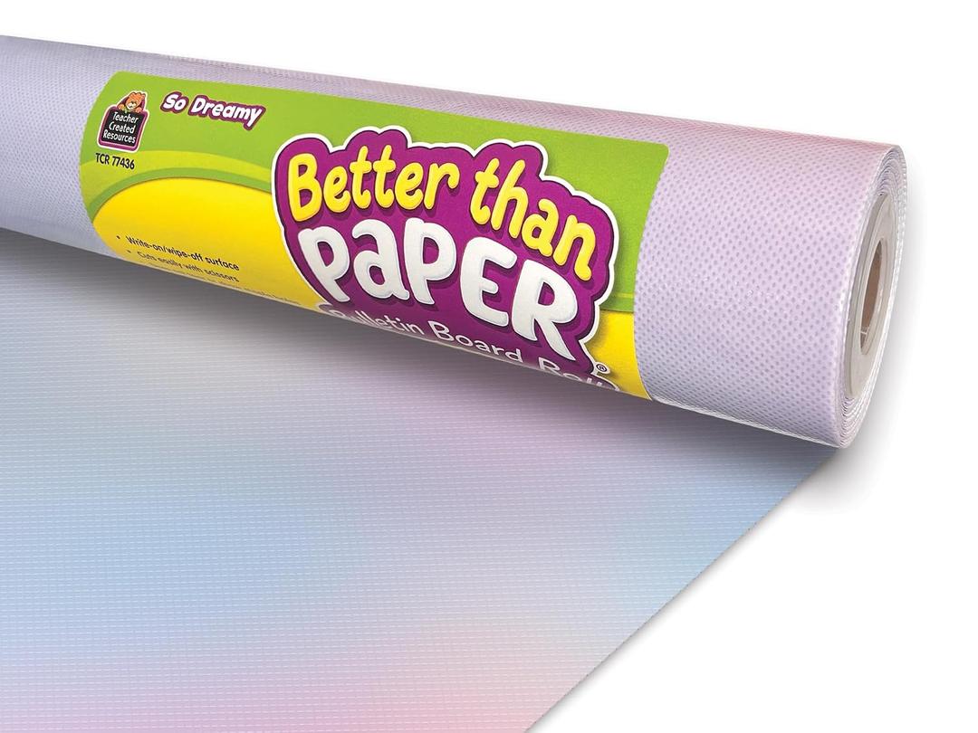 Teacher Created Resources So Dreamy Better Than Paper Bulletin Board Roll (TCR77436)