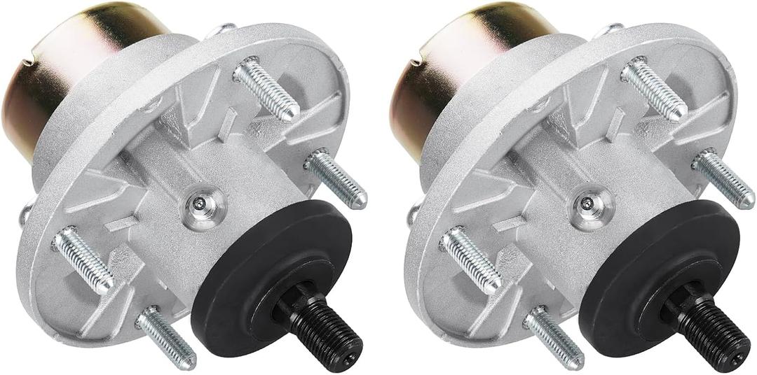 2 Pack Mower Spindle Assembly AM144608 Replace for John Deere X350 X330 X370 Z525E Z335E Z345R S240, Z335E Ztrak, Z335M Ztrak, Z345M Ztrak, Z345R Ztrak