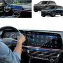 for 2025 Chevy Traverse Screen Protector for 2024-2026 Chevrolet Traverse 17.7" Infotainment & 11" Gauge Cluster Display Accessories Tempered Glass Protective Film