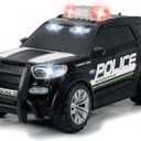 Dickie Toys HK Ltd Light & Sound Ford Police Interceptor, Black