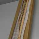 Hanging Jewelry Organizer with 36 Hooks - 15.7 Inch Hanging Wooden Display Rack for Necklaces, Bracelets, Earrings, Headbands - Space Saving Decor