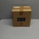 100PCS White Plastic Plates with Gold Rim, White Gold Disposable Plates for Party, Wedding, Include 50 Dinner Plates, 50 Dessert Plates for 50 Guests