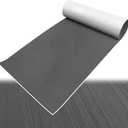 Boat Flooring EVA Foam Boat Decking Sheet Self Adhesive Marine Flooring Brushed Camo Marine Carpet for Boats Yacht Kayak Decking Cushioning Cooler Seating Helm Pad Swimming RV Golf Cart Non Slip Pad (94.5"x45.2" - 29.7sqft, D-dark Grey With Black)