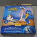 Blue Marble Learn to Draw Projector - Kids Image Projector for Tracing with 9 Colorful Markers & 4 Image Discs with 25 Animals, Dinos & Creatures to Draw, Patent-Pending Drawing Projector for Kids