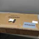 KENSONE 40"/48" Foldable Mini Trampoline, Indoor Trampoline for Kids, Adults Indoor/Garden Workout, Fitness Rebounder with Adjustable Foam Handle, Max Load 330/450 lbs (Black)