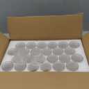 24 Pcs Votive Candle Holders, Clear Glass Candle Holders Bulk for Table Centerpiece, Tea Lights Candle Holders for Wedding Shower, Party and Home Decor