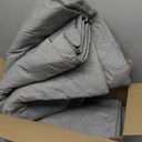 Smiry Waterproof Dog Blanket, Reversible Dog Bed Cover Pet Blanket, Soft Pet Couch Covers for Sofa Washable, Bed Couch Sofa Furniture Protector for Puppy Cat Kids (40"x50", Grey/Dark Grey) (40x50 Inch)