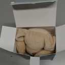 Pro Goleem Dog Security Blanket Brown Soft Puppy Lovey for Boys and Girls Unisex Lovie Baby Gifts for Toddler and Infant Snuggle Toy Stuffed Animal 16 Inch