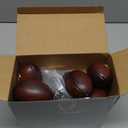 6 Set Football Table Decorations Kit Includes 6 Iron Buckets 6 Mini Football 12 Goal Post 12 Touch Down Flags Centerpiece for Birthday Sport Themed Desk Supplies Rugby Favors