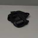 Jecery Double Strap Parade Flag Carrier Parade Harness Color Guard Flag Pole Holder Nylon Sling Carrying Belt for Parades(Black)