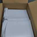 Quality Park Bubble Mailers, 6 x 9 Inch, White Poly Mailers, Padded Envelopes, Shipping Envelopes, Water Resistant, Self Seal, 50 Per Box (QUA85856), Plastic