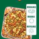 Southern Style Nuts Gourmet Hunter Bulk Trail Mix, 23 oz (Pack of 1), Sesame Sticks, Roasted Peanuts, Sunflower Kernels, Almonds, Cashews & Pepitas, Mixed Nuts, Snacks for Adults & Kids (EXP 02/22/25)