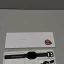 Smart Watches for Women Men, 1.85" HD AMOLED Display, 2 Bands Included, Works with iPhone & Android, 12-Day Battery, 3ATM Waterproof, Bluetooth Call, Health & Fitness Tracker, Black