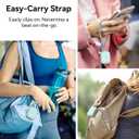 Matekxy for Airpods Pro 3 Case 2025 Cute - for Airpod Pro3 Generation Soft Silicone Cover with Lanyard & Keychain, Shockproof Scratch Resistant for Women, Commuters and Travelers, Morandi Green