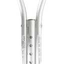 PCP Aluminum Crutches, Push Button Adjustable Height, Lightweight, 1 Pair, Kids Child Size (4'0" to 4'6")